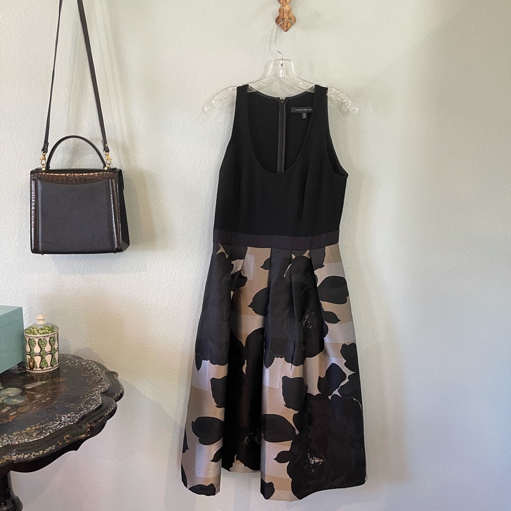 Carmen Marc Valvo Cocktail Dress